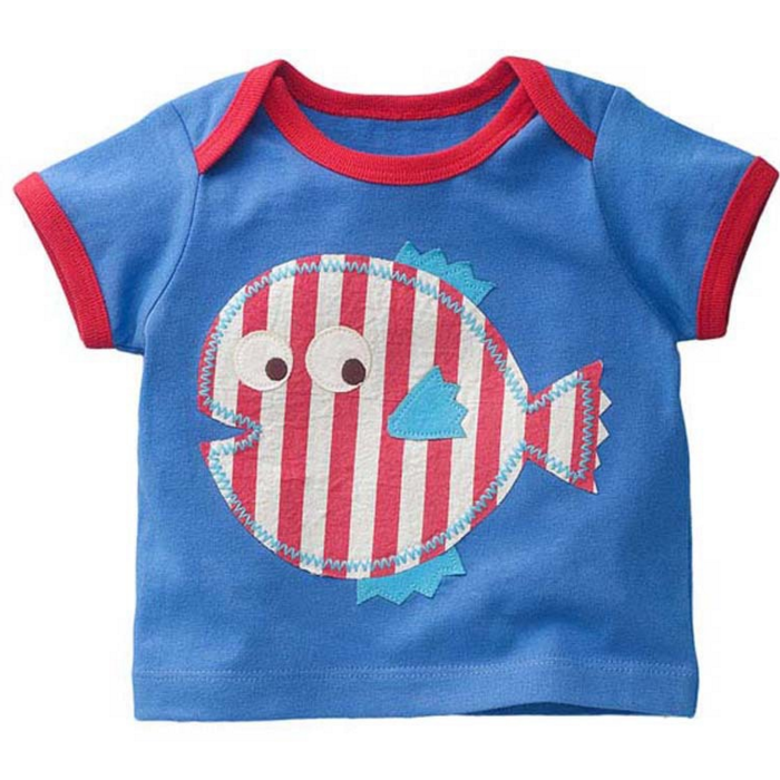 Ready Stock : Baby Fish Short Sleeve T-Shirt