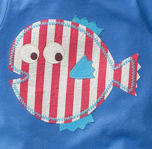 Ready Stock : Baby Fish Short Sleeve T-Shirt