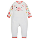 Ready Stock : Pinky Bear Baby Sleepsuit