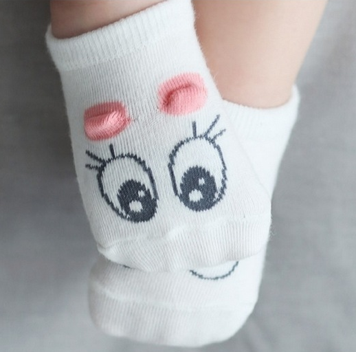 Ready Stock : Pink Brow Socks (Restocked - Batch 1)