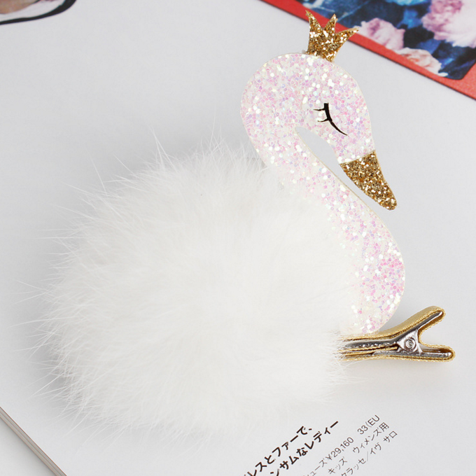 Ready Stock : Swan Furry (Restocked - Batch 2)