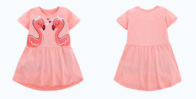 Ready Stock : The Loving Flamingo Dress