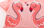 Ready Stock : The Loving Flamingo Dress