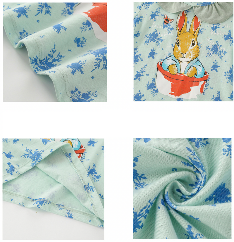 Ready Stock :Peter Rabbit Short Sleeve Blouse