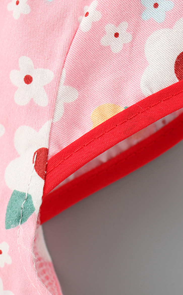 Ready Stock : Girl Cotton Cheongsam (Design 3)