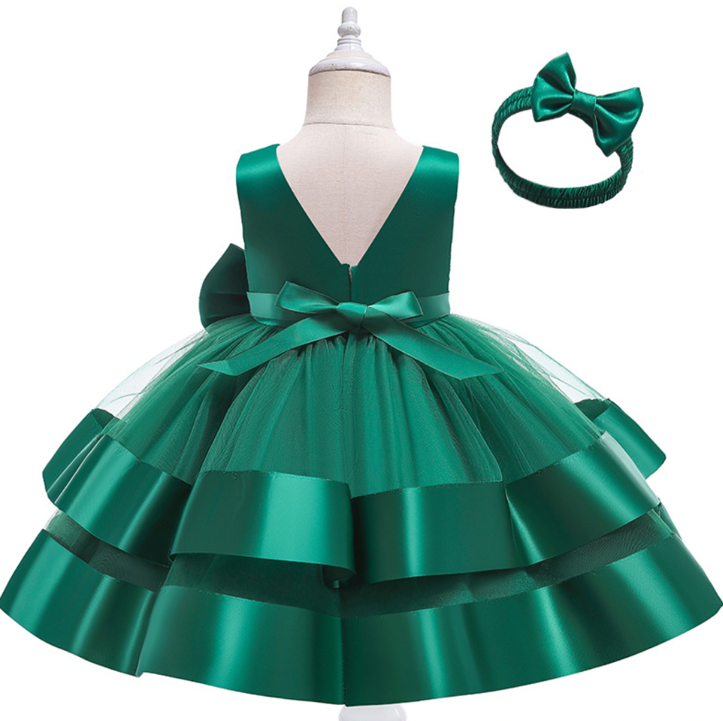 Emerald green 2025 birthday dress