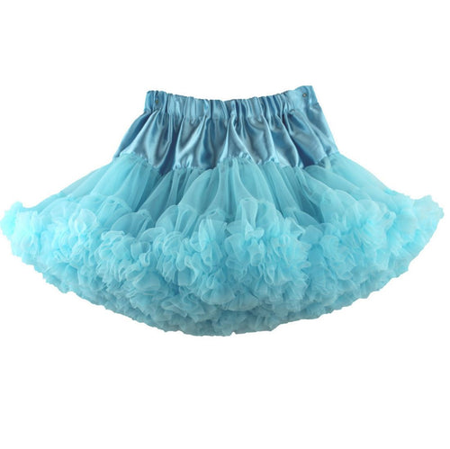 PRE-ORDER : SKY BLUE FLUFFY TUTU SKIRT