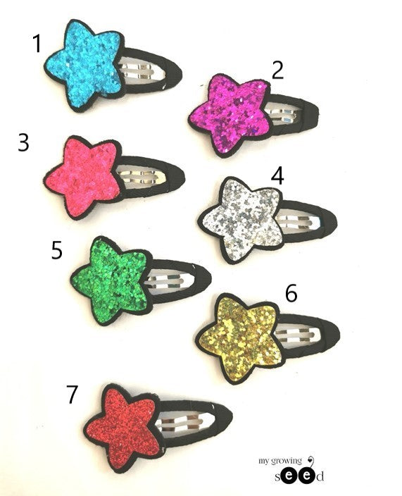 Ready Stock : Twinkle Twinkle Hairclip (7 Colours)