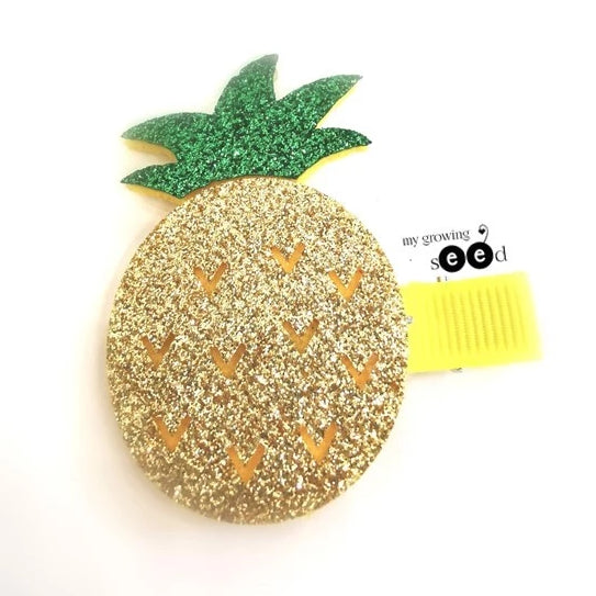 Ready Stock : Pineapple Hairclip (2 Colours)