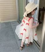 Ready Stock : Summer Bow Princess Dress