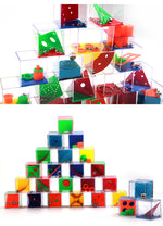 Ready Stock : Metal Roller Ball Playtastic Puzzle Cube (24 in 1)