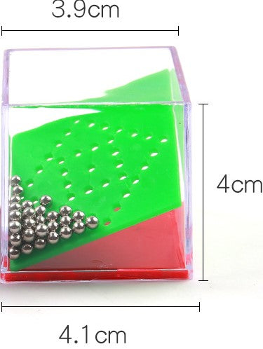 Ready Stock : Metal Roller Ball Playtastic Puzzle Cube (24 in 1)