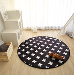 PRE ORDER : PREMIUM VELVET NURSERY MAT (DESIGN 24)