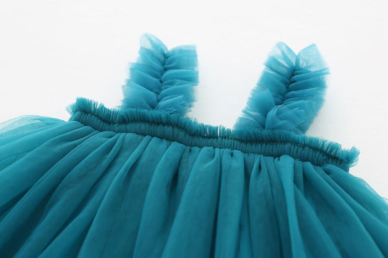 Ready Stock : Fluffy Short Tutu Dress (Grey)