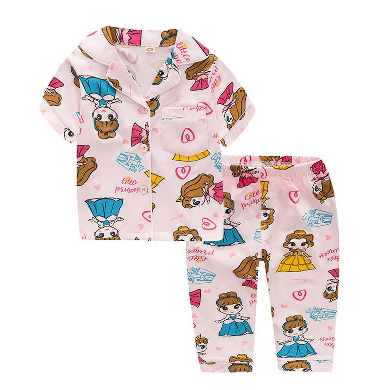 Pre-Order : Princess Love Collar Pajamas Set