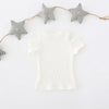Ready Stock : Key Hole Shoulder Top (Peach) - Restocked Batch 4