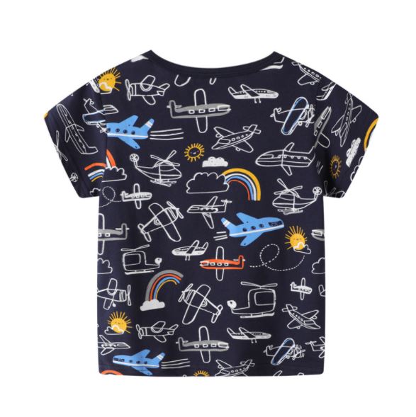 Ready Stock : Airplanes Short Sleeve T-Shirt