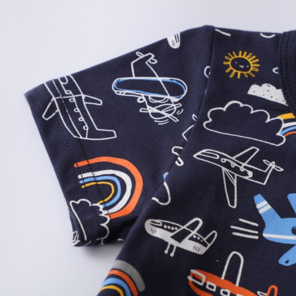 Ready Stock : Airplanes Short Sleeve T-Shirt