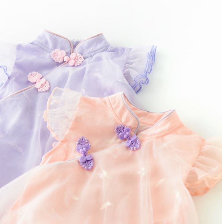 Pre-Order : Baby Oriental Romper (2 Colours)