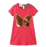 Pre-Order : 2 Ways Sequin Butterfly Dress