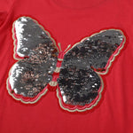 Pre-Order : 2 Ways Sequin Butterfly Dress