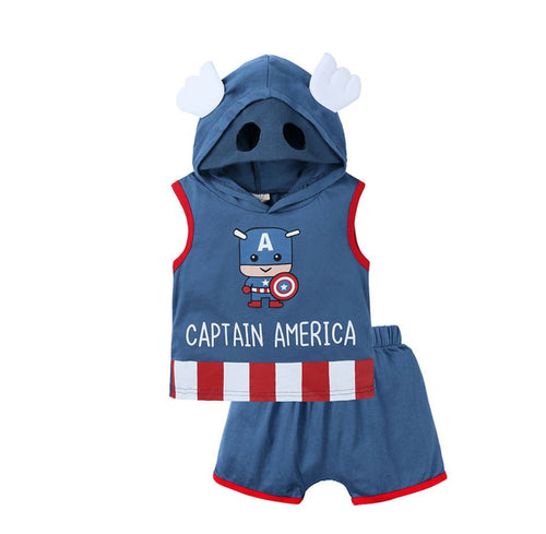 Pre-Order : Super Hero 2 Pieces Set (Captain America)