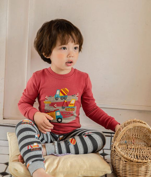 Pre-Order : Construction Pajamas Set