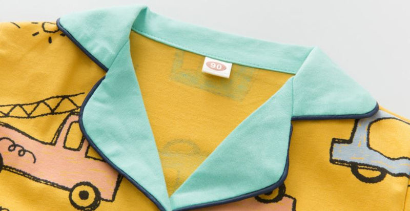 Pre-Order : Quack Quack Duck Collar Pajamas Set