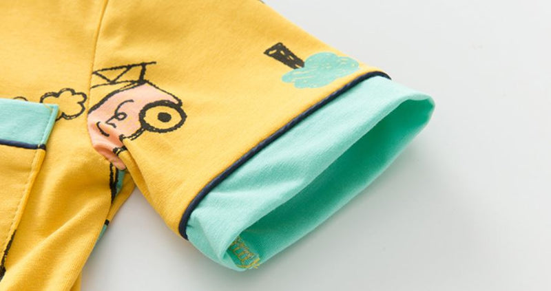 Pre-Order : Dinor Collar Pajamas Set