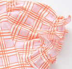 Ready Stock : Tangerine Chinese Collar Dress