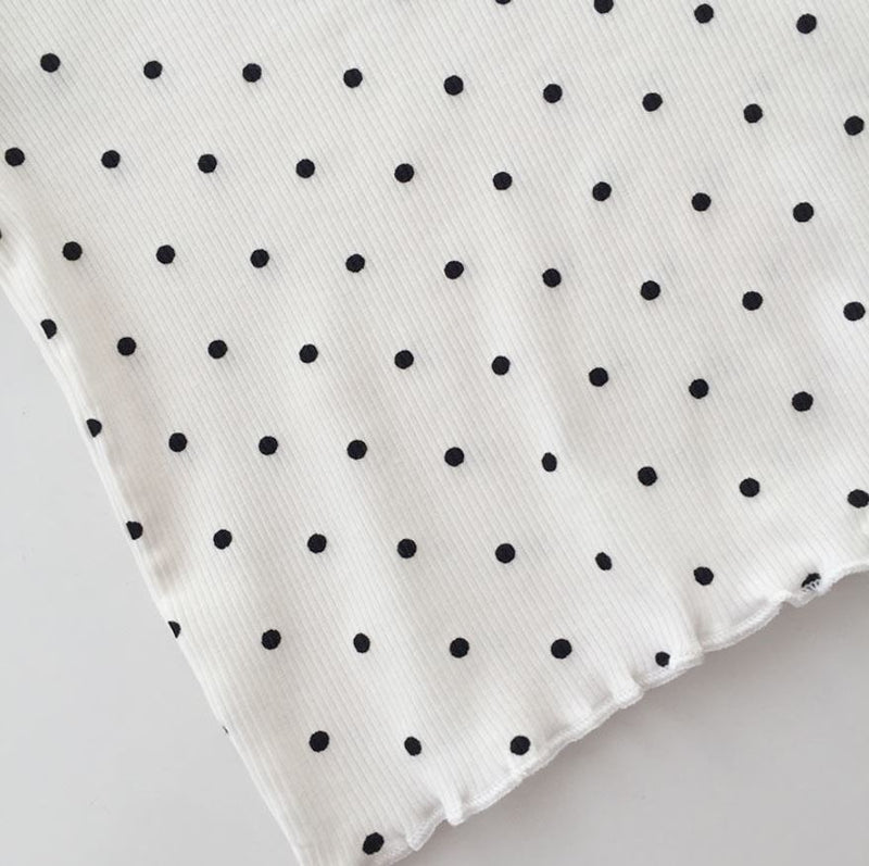 Pre-Order : The White Polka Dots Set