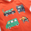 Pre-Order : Dinors On A Car Short Sleeve T-Shirt