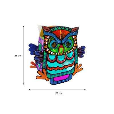 PRE-ORDER : OWL LANTERN WITH LED LIGHT KITS