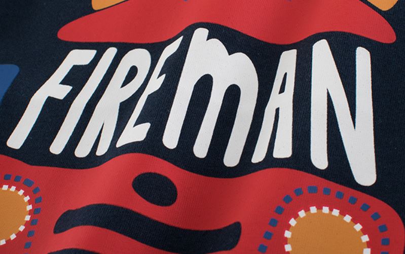 Ready Stock : The Fireman Short Sleeve T-Shirt