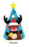 READY STOCK : FELT CHRISTMAS 3D HAT DIY KIT (4 designs available)