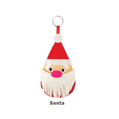 READY STOCK : FELT CHRISTMAS PLUSHIE DIY KIT (4 DESIGNS AVAILABLE)