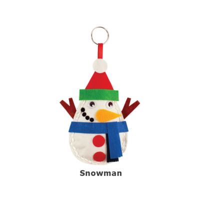 READY STOCK : FELT CHRISTMAS PLUSHIE DIY KIT (4 DESIGNS AVAILABLE)