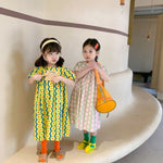 Pre Order :  Floral Cotton Dress (2Colours )