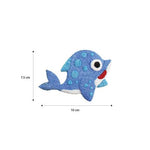 READY STOCK : FOAM CLAY MAGNET DIY KIT (4in1-Starfish,Dolphin,Turtle,Clownfish)