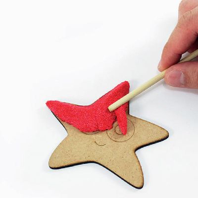 READY STOCK : FOAM CLAY MAGNET DIY KIT (4in1-Fox,Rabbit, Deer, Porcupine)