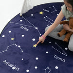 PRE ORDER : PREMIUM VELVET NURSERY MAT (DESIGN 16)