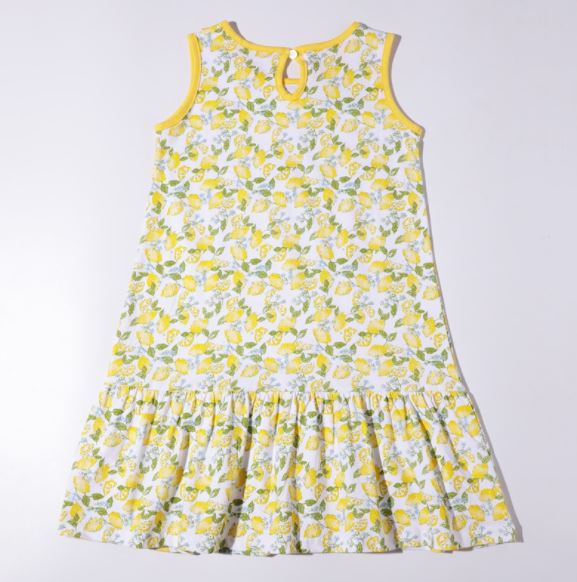 Ready Stock : Lemon Sleeveless Dress