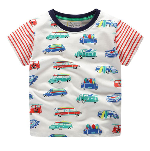 Ready Stock : Vehicle Short Sleeve T-Shirt