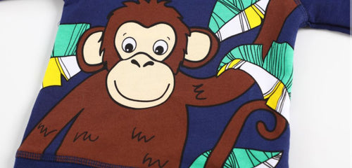 Ready Stock : Monkey Long Sleeve T-Shirt