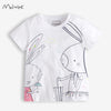 Ready Stock : Mom and Baby Bunny Short Sleeve T-Shirt