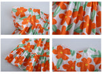 Ready Stock : Orange Blossom Dress
