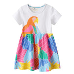 Pre-Order :Colourful Parrot Dress