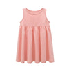 Pre Order :  Plain Pink Sleeveless Dress