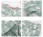 Pre-Order : The Baby Mint Bunny Pajamas Set