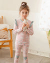 Pre-Order : The Baby Pink Bunny Pajamas Set
